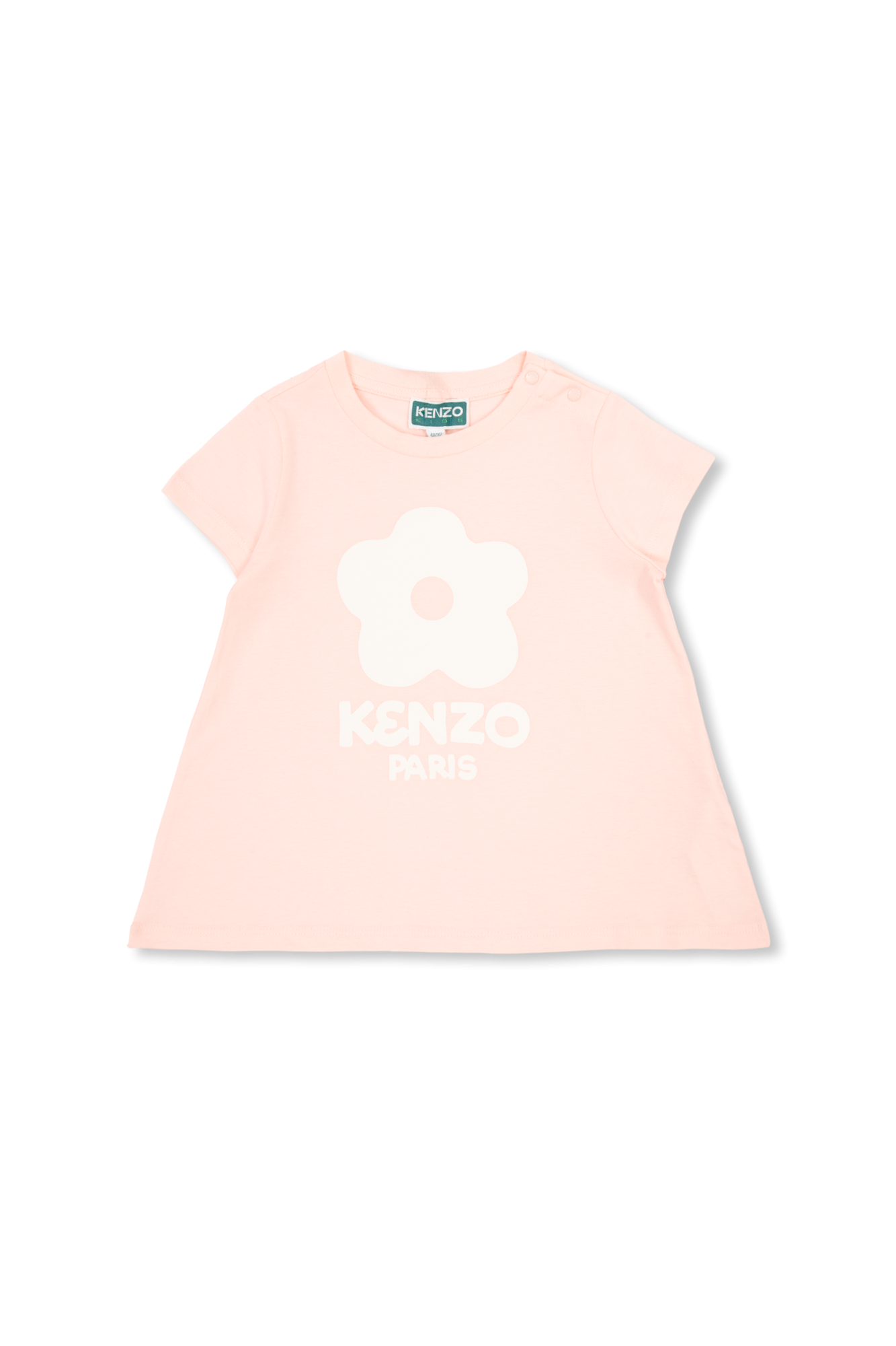 shirt with logo Kenzo Kids Pink T SchaferandweinerShops Bulgaria adidas germany national team 2006 home shirt